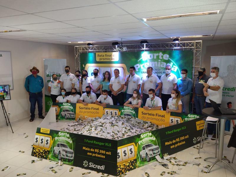 CONFIRA o ganhador da camionete Ford Ranger 0 km da promoção Sorte Premiada da Sicredi Grandes Lagos PR/SP