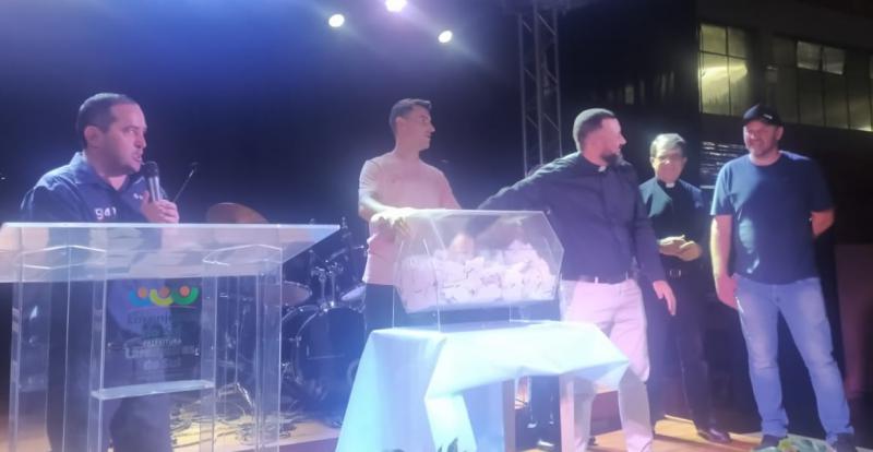 Ganhadores da contribuição premiada da Festa de Sant’Ana