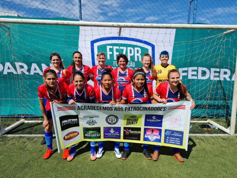 Erval Grande/Posto Iguaçu conquista o titulo do Paranaense de Futebol Sete Feminino em Maringá