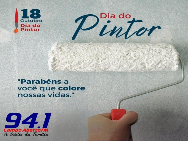 Comemoramos neste 18 de outubro, o dia do Pintor