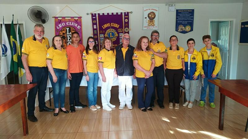 Governadora do Distrito LD1 do Lions Clube visitou Laranjeiras do Sul