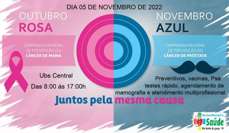 Secretaria de Saúde do Rio Bonito promove Ações do Outubro Rosa e Novembro Azul