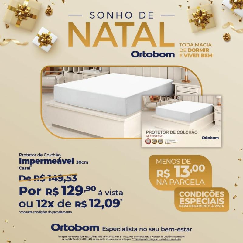 Promoção Sonho de Natal Colchões Ortobom 