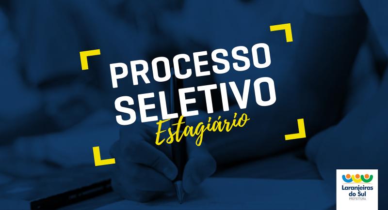 Confira as vagas para estagiário da prefeitura de Laranjeiras do Sul