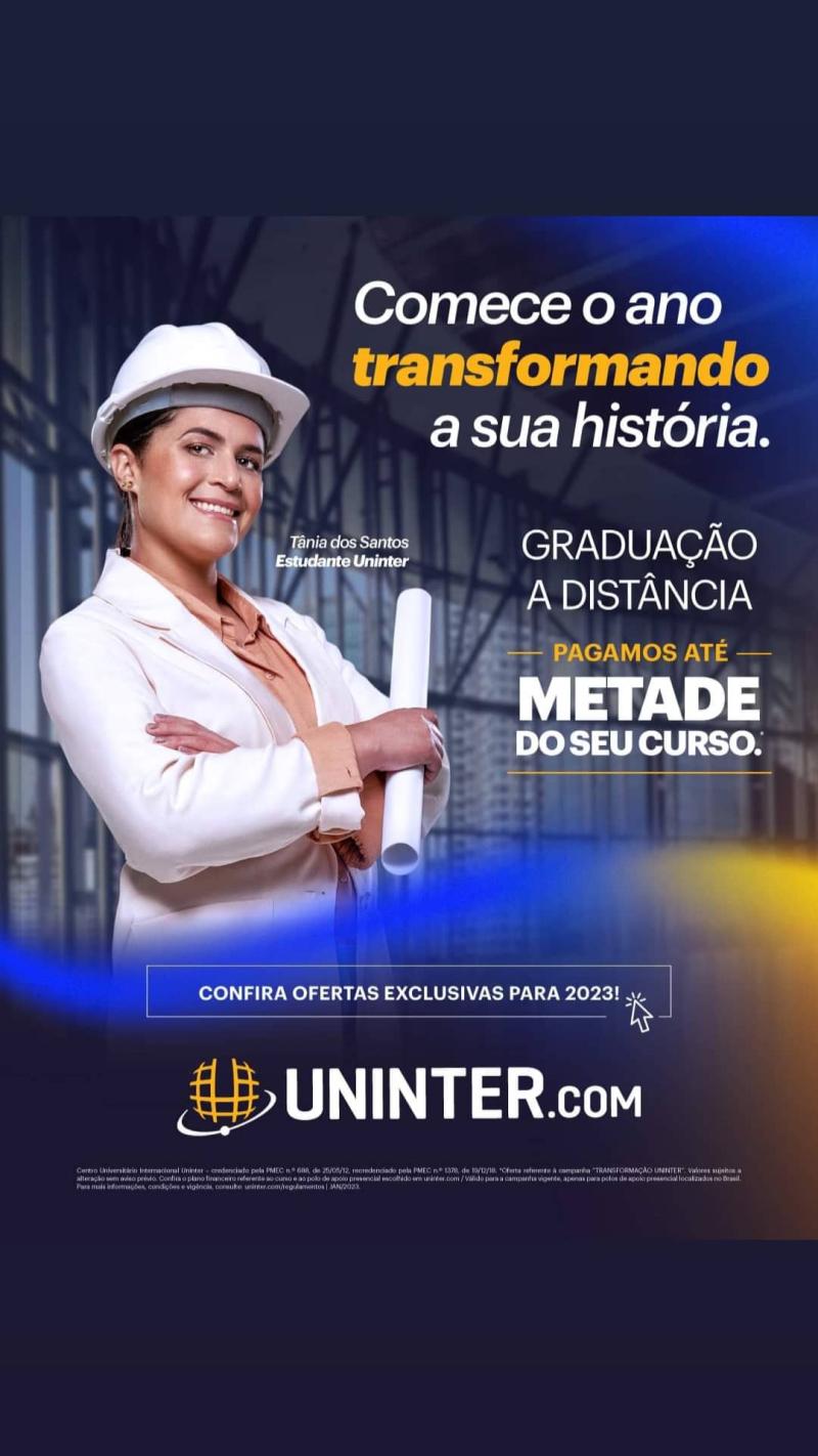 Confira as ofertas exclusivas para 2023 da Uninter 