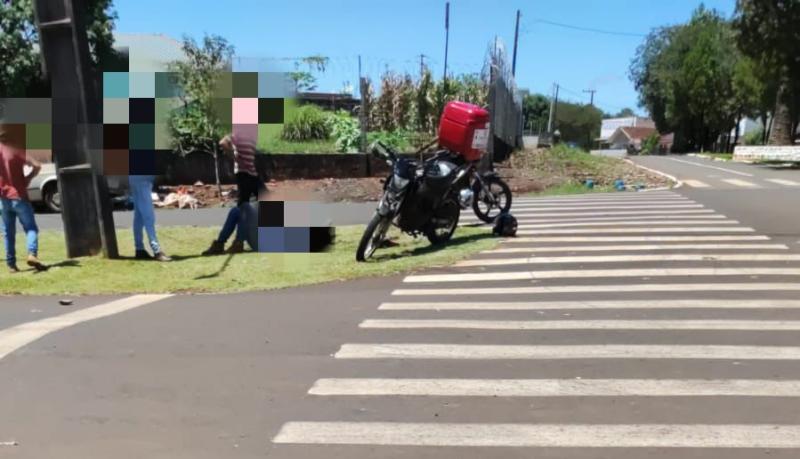 Laranjeiras: Após colisão envolvendo duas motocicletas duas pessoas sofrem ferimentos moderados 