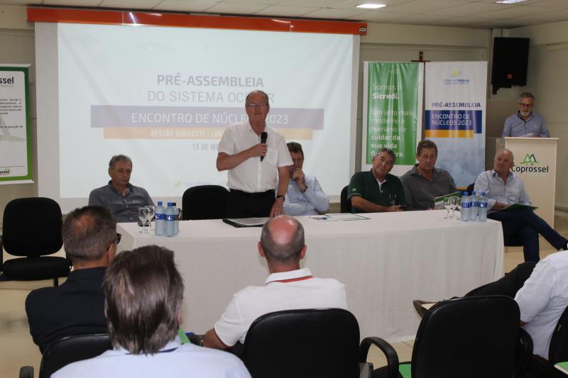 COPROSSEL E SICREDI GRANDES LAGOS PR/SP sediam reunião de cooperativas do Sudoeste do PR