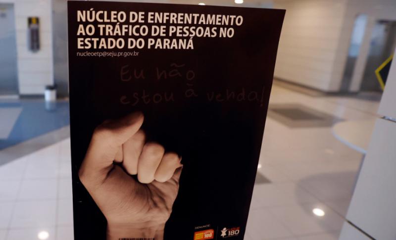 Estado do Paraná tem rede de proteção contra o tráfico de pessoas