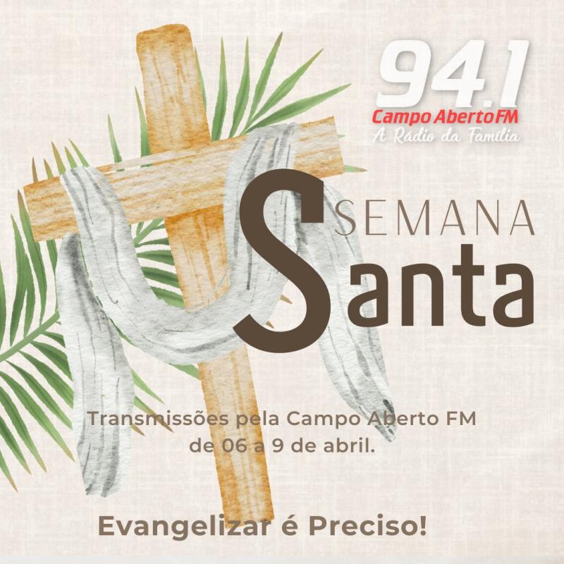 Paróquia Sant´Ana, prepara as celebrações do Tríduo Pascal em Laranjeiras do Sul