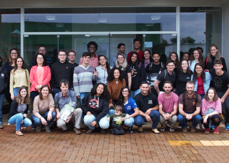 UFFS - Campus Laranjeiras do Sul recebe visita de jovens rurais da Alemanha