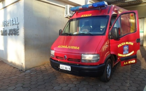 LS: Homem sofre queda no PV e é socorrido pelo Corpo de Bombeiros