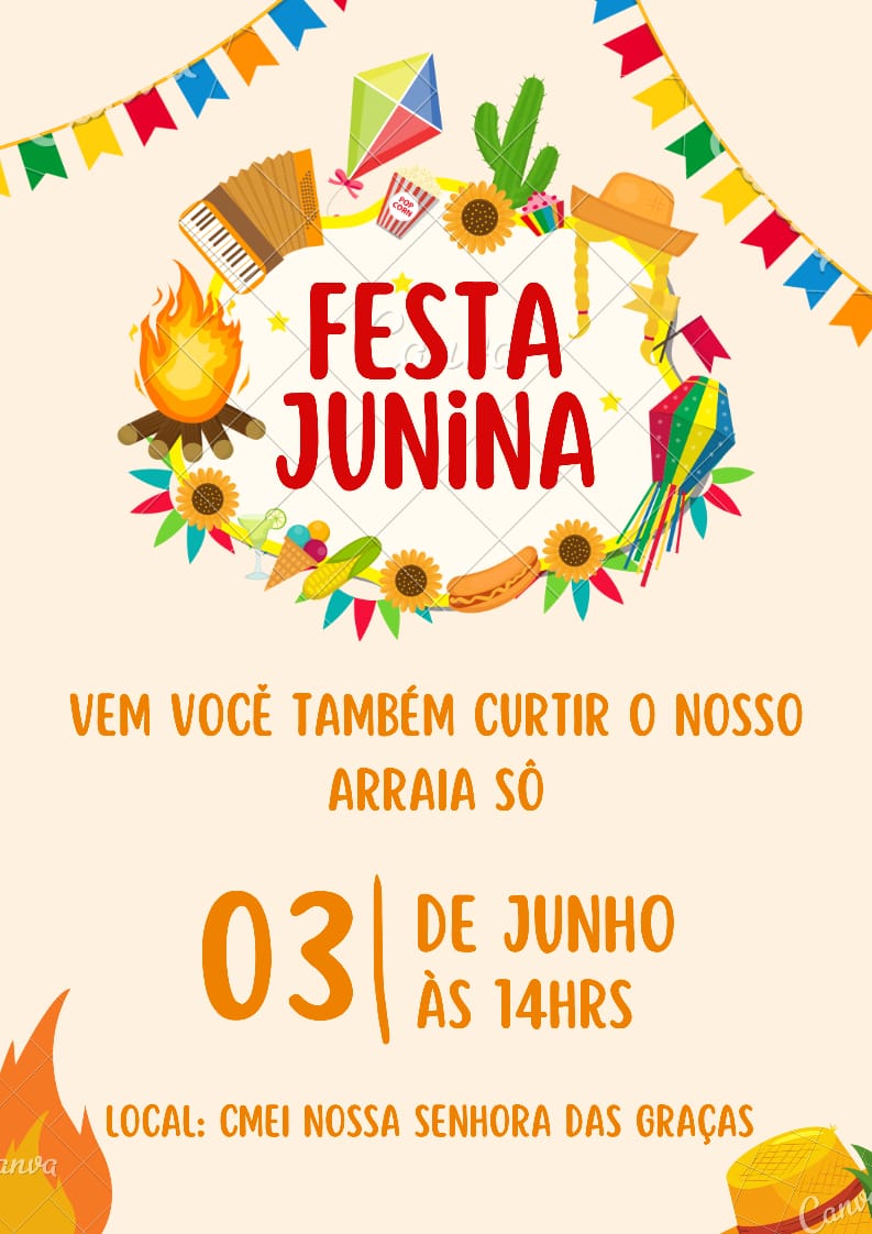 LS: Mês de Junho inicia com Arraia dos Cemeis Nossa Senhora das Graças e Pingo de Gente