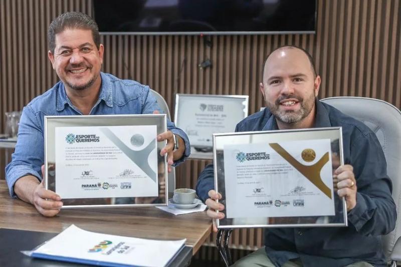 Laranjeiras do Sul é premiado por investimentos no esporte 