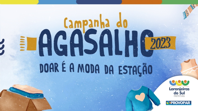 Laranjeiras do Sul iniciou a distribuição das doações da Campanha do Agasalho 2023