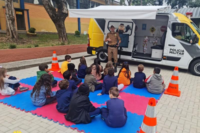 Projeto BPTran nas Escolas já alcançou 860 crianças e adolescentes em 2023