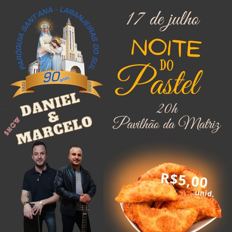 Noite do Pastel abre a programação Cultural da Festa da Padroeira Sant´Ana