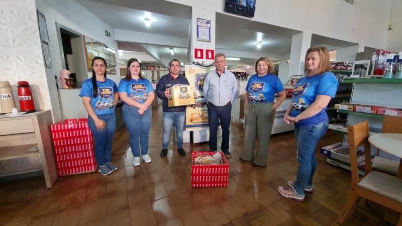 MOVELAR/TOK LAR de Laranjeiras do Sul realizou o 1º Sorteio dos vale-compras da promoção TOK PRÊMIOS.