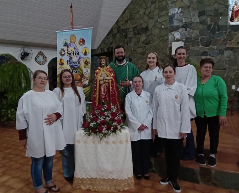 Centenas de Fiéis participaram da abertura da programação religiosa da 61ª Festa do Senhor Bom Jesus em Campo Mendes