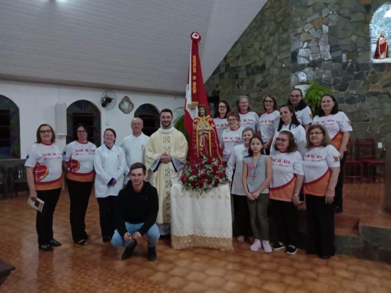 Fiéis participam da segunda noite de Tríduo em honra ao Senhor Bom Jesus na Comunidade de Campo Mendes 