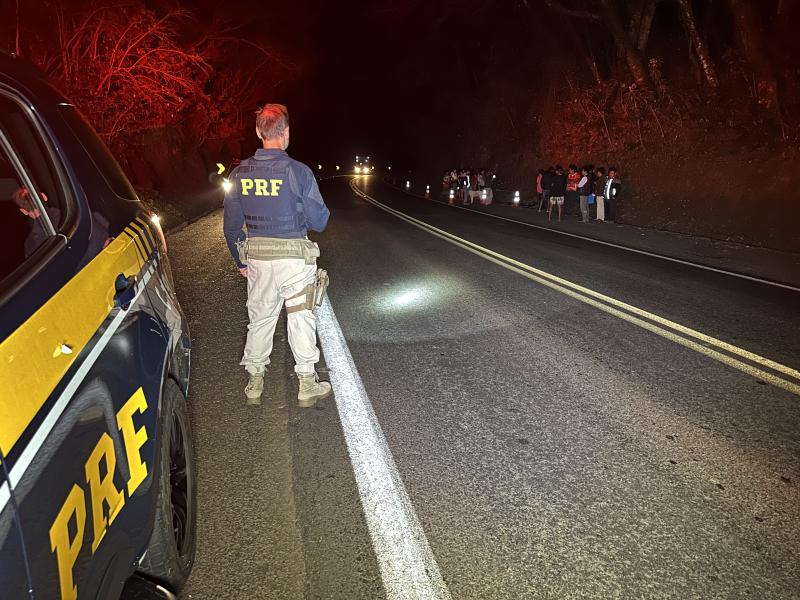 N. Laranjeiras: Indígena de 37 anos morre após ser atropelado na BR 277