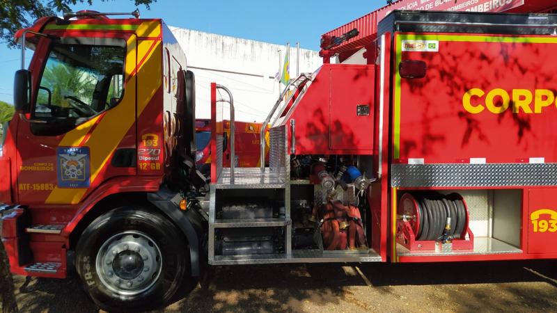 LS: Corpo de Bombeiros atende acidente e incêndio nas últimas 24h