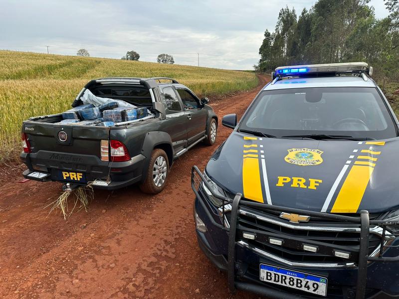 PRF apreende 780 kg de maconha em Cascavel/PR