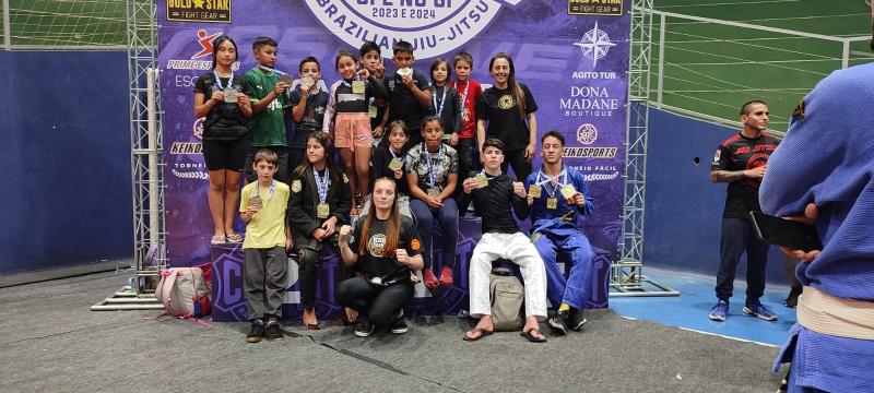 32 atletas laranjeirenses participam do International Circuit Brazilian Jiu-Jitsu