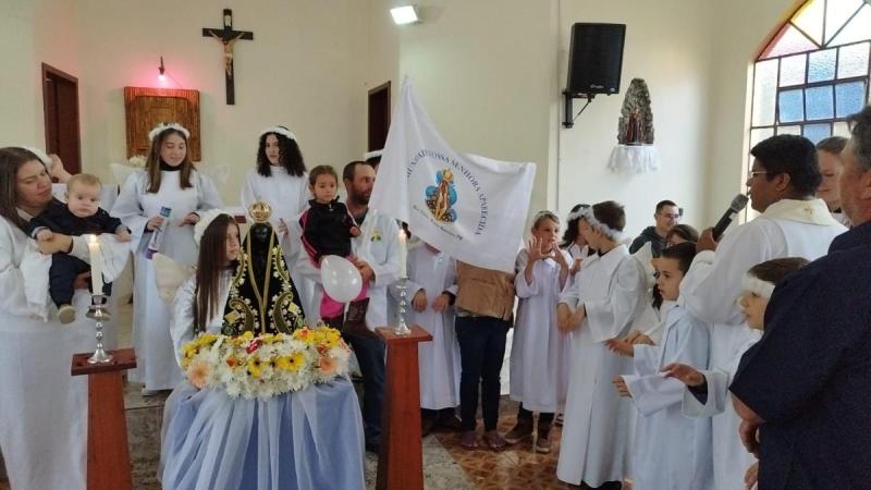 Rio Novo Porto Barreiro está celebrando as Novenas em louvor a Nossa Senhora Aparecida