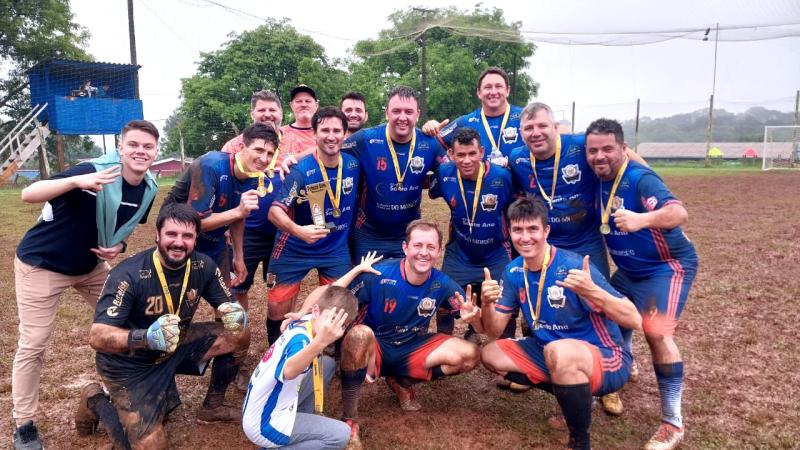 Laranjeiras do Sul conquistou o Tricampeonato do Jarcans na modalidade de Futebol sete 35+