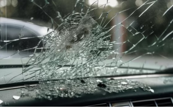 LS: Adolescente ciumenta quebra os vidros do carro do ex