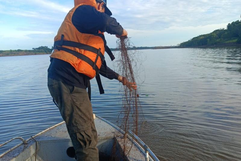 IAT conclui Piracema com R$ 265 mil em multas e 194,68 quilos de peixe apreendidos