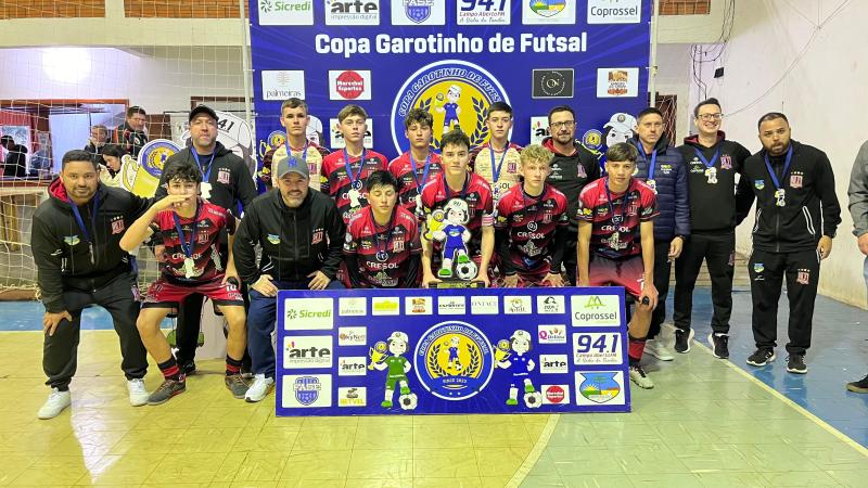 Conheça os Campeões da Copa Garotinho de Futsal Categorias de Base 2024