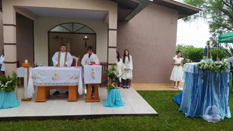 Festa em Louvor a Nossa Senhora Aparecida em Barra Mansa no Rio Bonito do Iguaçu confira a programação festiva