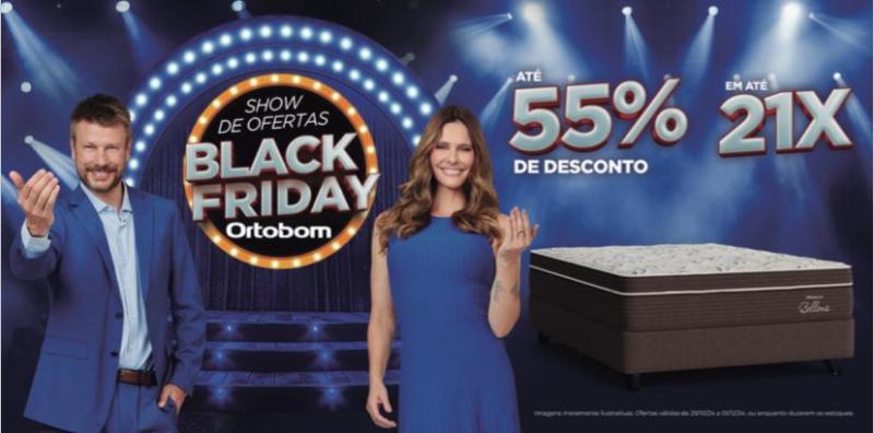 Ortobom  apresenta a maior Black Friday de Colchões do Brasil