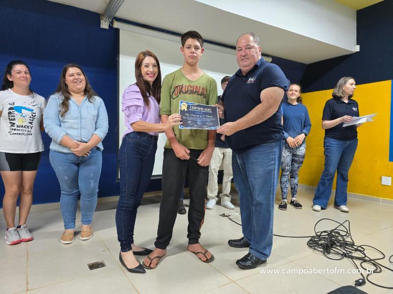 Centro da Juventude e Rádio Campo Aberto realizaram a Entrega Certificados aos Alunos do Projeto Jovens Comunicadores