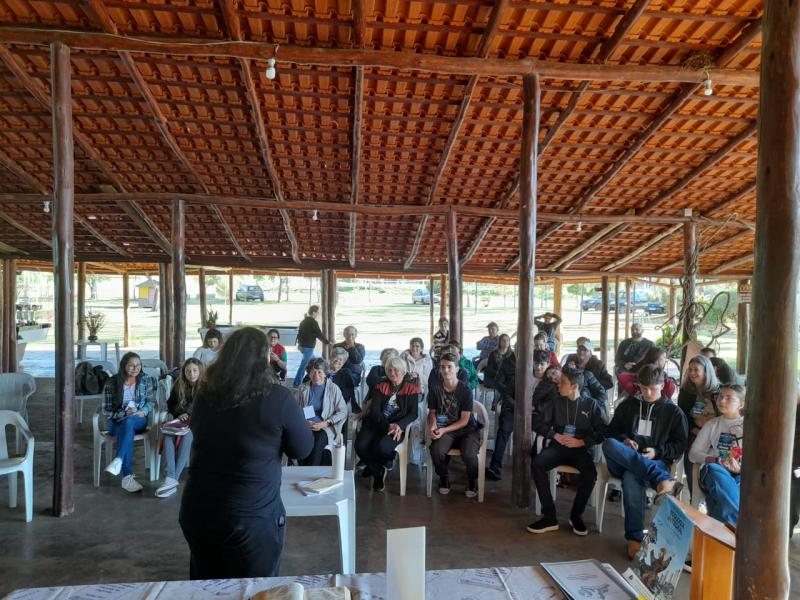 Encontro Diocesano PRÃ‰-COP reÃºne fiÃ©is em Laranjeiras do Sul e reforÃ§a compromisso com a Ecologia Integral