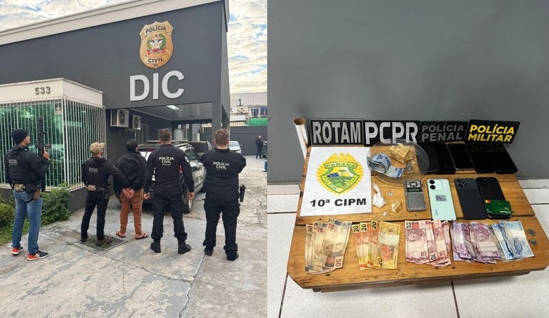  LS: Operação integrada prende grupo criminoso que agia em Laranjeiras e região