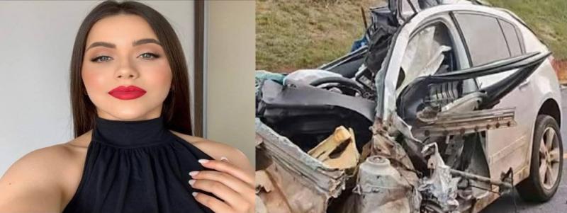 Filha de ex-vereadora de Marquinho morre em grave acidente na BR 277