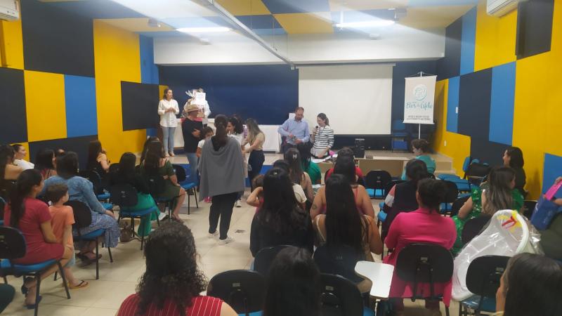Agosto Dourado é encerrado em Laranjeiras do Sul com 1º Encontro de Gestantes