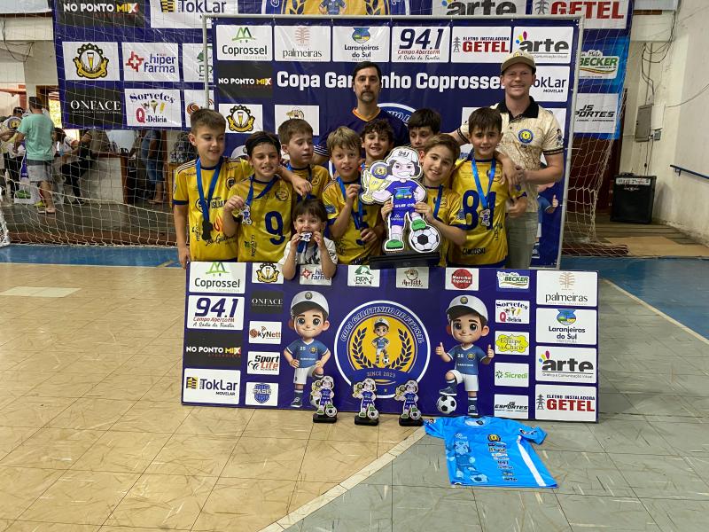 Gênesis é Campeão da Copa Garotinho Coprossel de Futsal Sub 9 