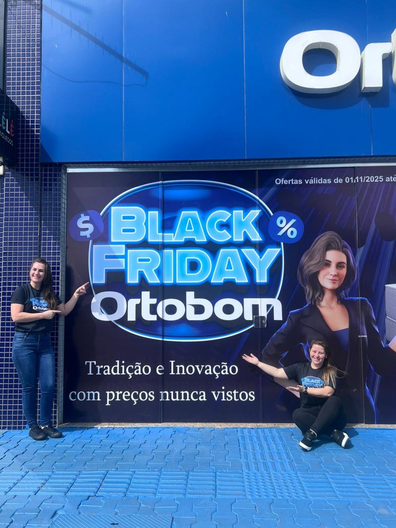 Começou a Black Friday 2025 Ortobom