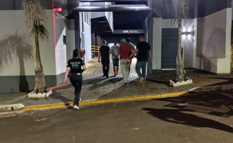 LS: Polícia Civil com apoio da Polícia Militar, prende cinco pessoas por tráfico de drogas 