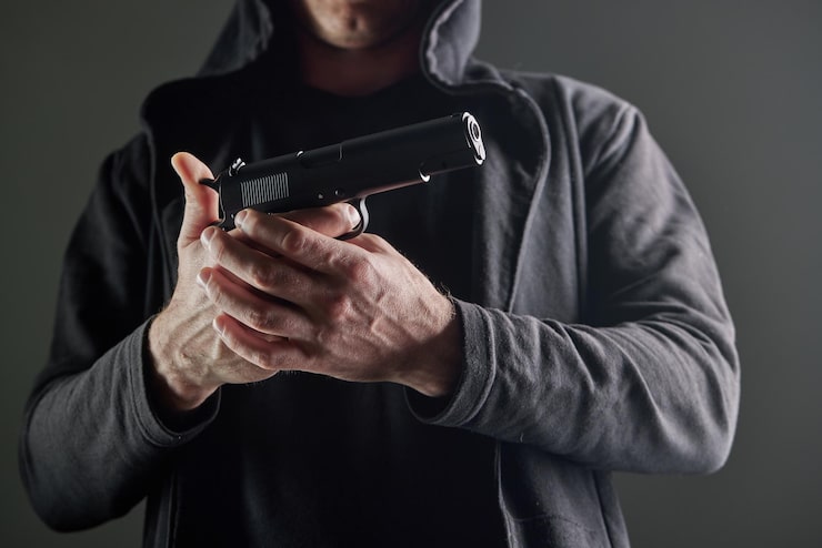LS: Homem é vítima de roubo e salta de veículo em movimento 