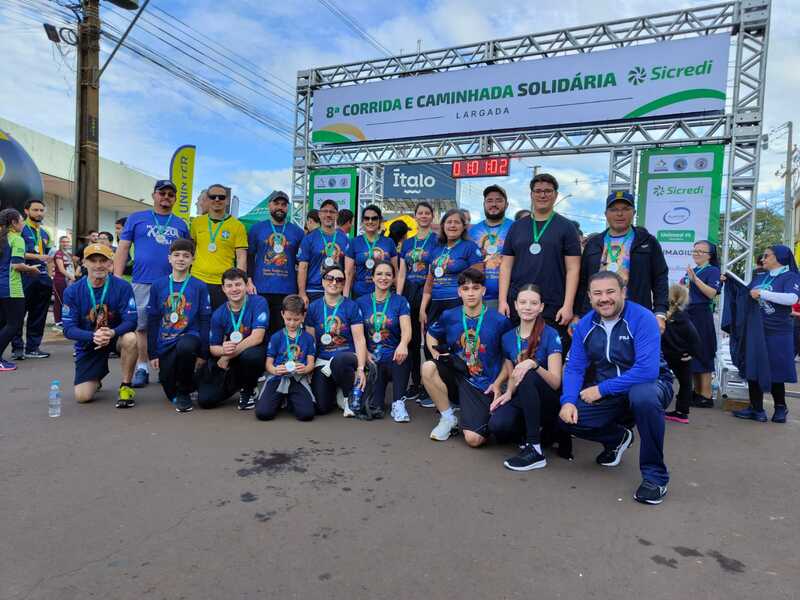 8ª Caminhada e Corrida Solidária Sicredi foi sucesso de participação