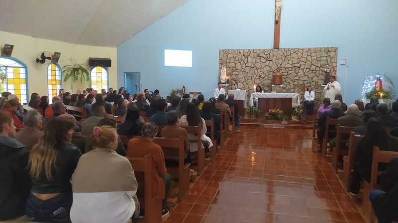 Festa do Senhor Bom Jesus reúne fiéis e celebra 34 anos de tradição em Passo das Flores, Porto Barreiro