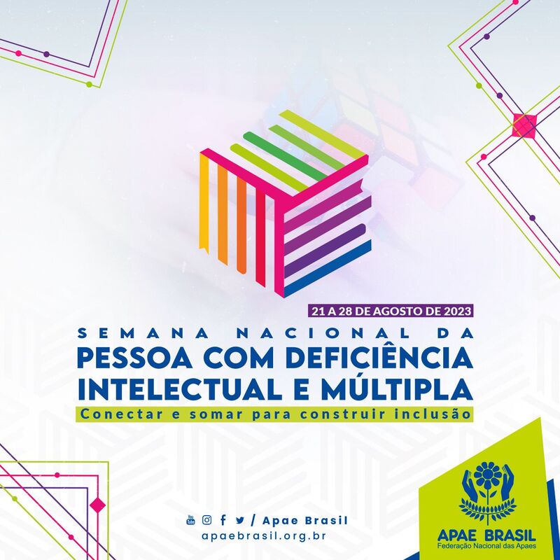 Prossegue a programação da Semana Nacional da Pessoa com Deficiência Intelectual e Múltipla na Apae de Laranjeiras do Sul