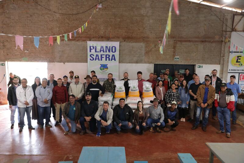 Entregas do Plano Safra 2026 têm início em Laranjeiras do Sul