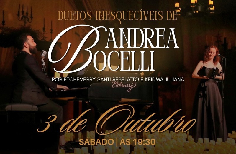 LS: Dia 3 de outubro tem espetáculo dos clássicos da música italiana