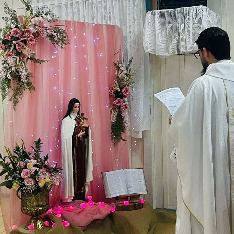 Novena das Rosas começa nesta terça-feira (22) no Bairro Palmeiras