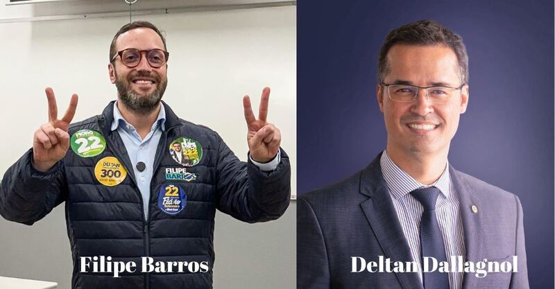 PR: Filipe Barros e Deltan Dallagnol são eleitos senadores 